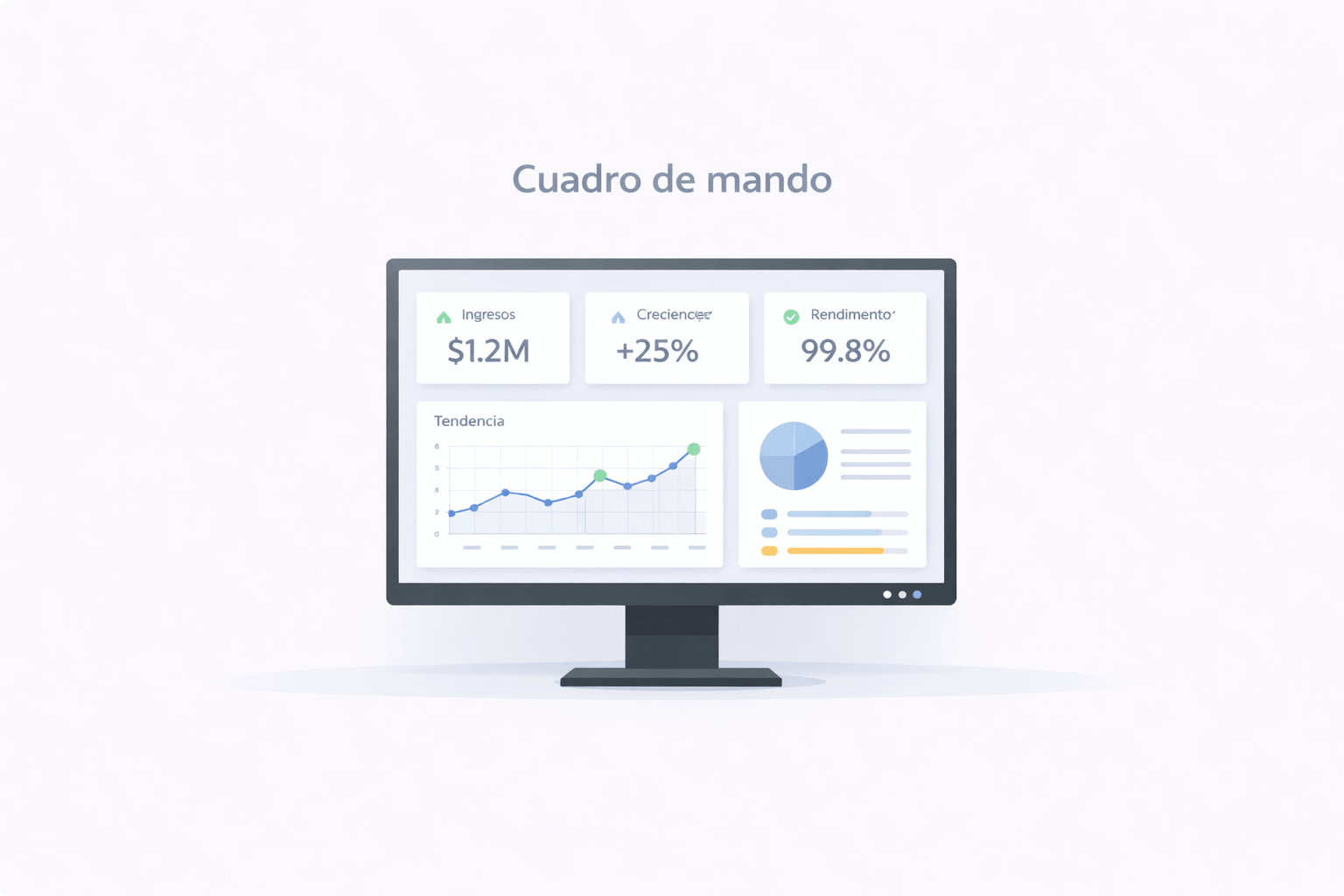 Ilustración del artículo sobre cuadros de mando para dirección