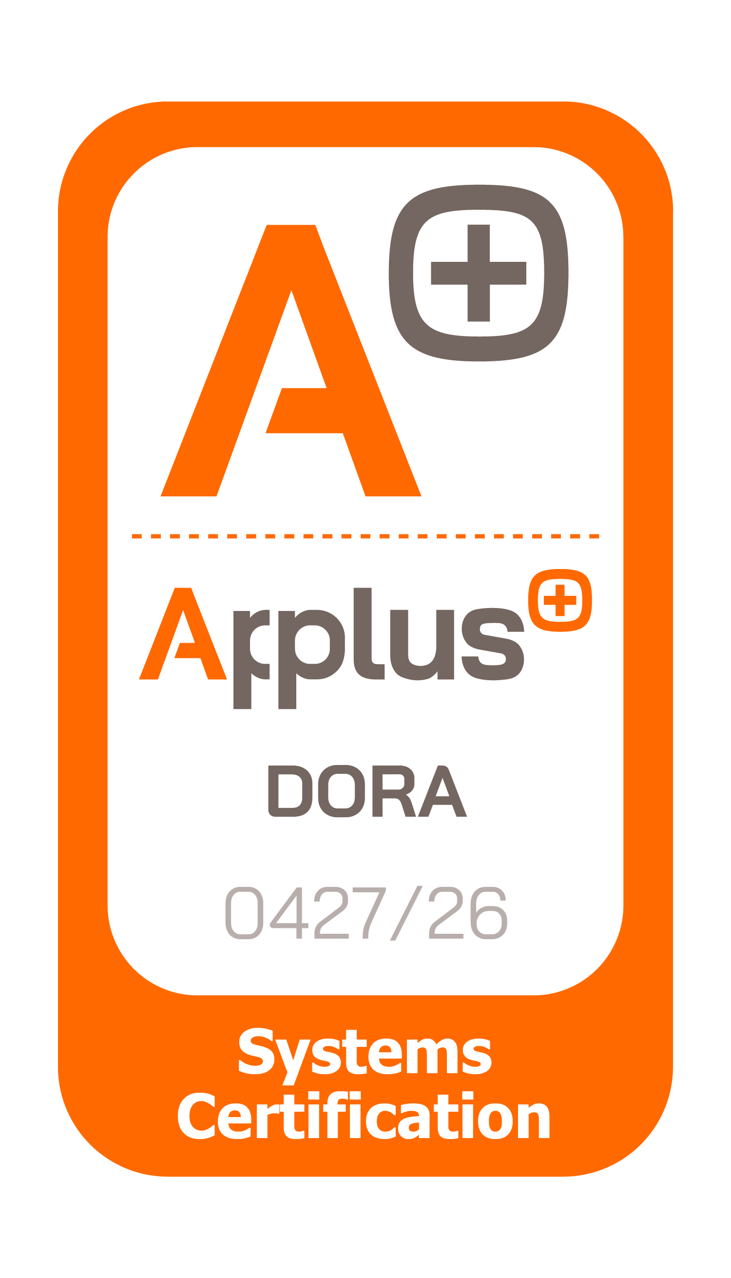 Certificado DORA